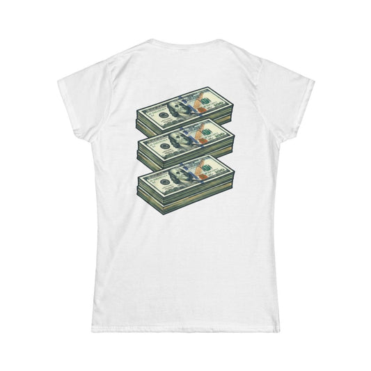 Color: White | 100 Bucks Women's Tee