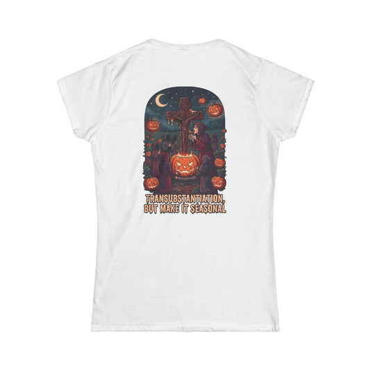 Color: White | Seasonal Transubstantiation Women's Tee