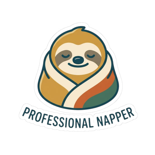 "Professional Napper" Sticker