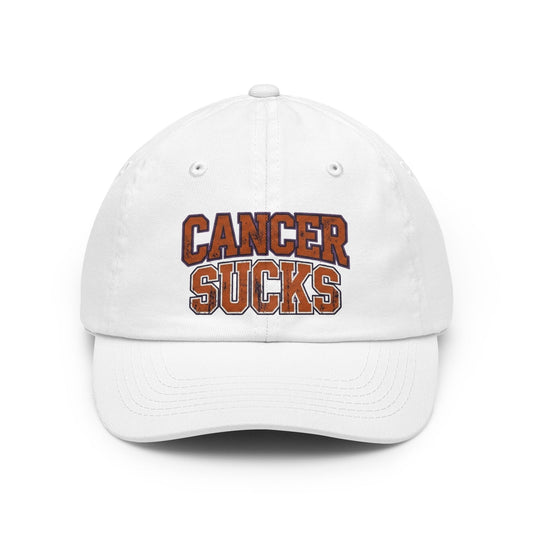Color: White | Cancer Sucks Dad Hat