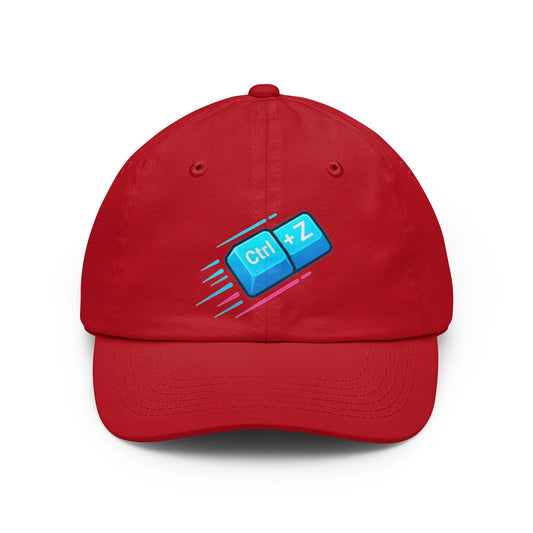 Color: Red | CTRL Z My Entire Week Dad Hat — Graphic