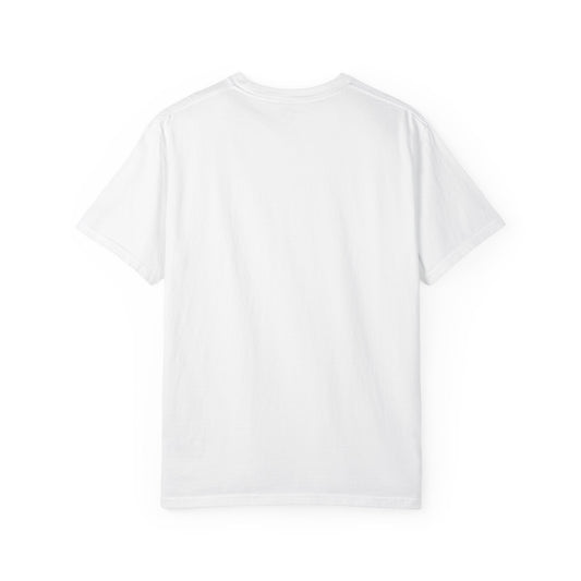 Color: White | Living My Best Life Unisex Garment-Dyed Tee