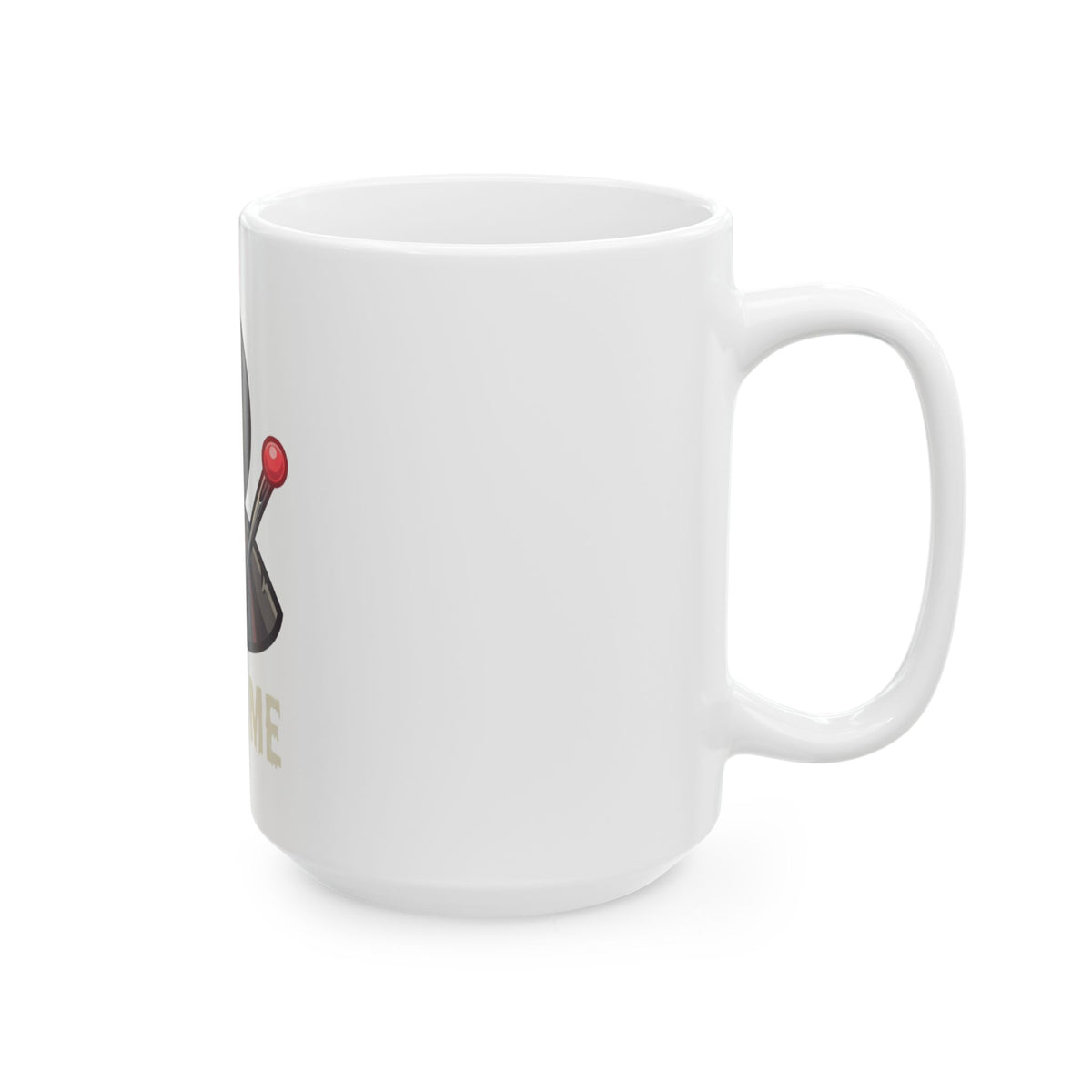 "Prick Me Where I Like It" White Ceramic Mug — Graphic