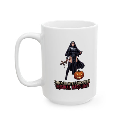 "Original Hard Limit" White Ceramic Mug