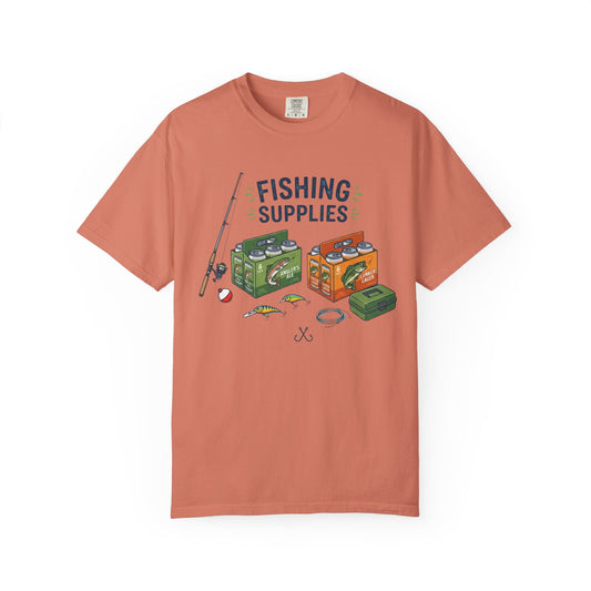 Color: Terracotta | Fishing Supplies Unisex Garment-Dyed Tee