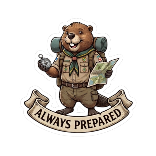 "Always Prepared" Sticker — Main