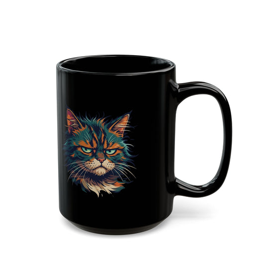 "Hot Like Me" Black Ceramic Mug — Graphic