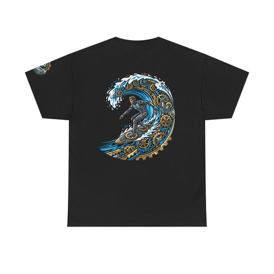 Color: Black | Time Surfer Premium Graphic Tee