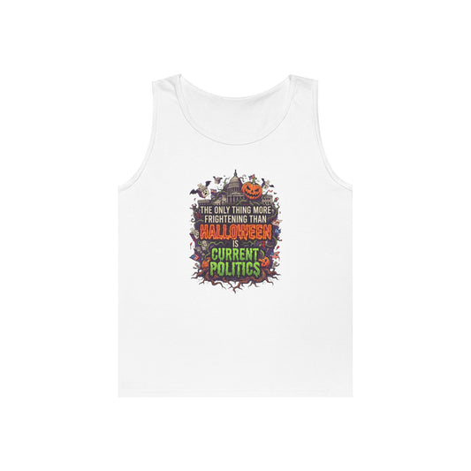Color: White | Current Politics Tank Top