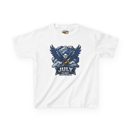 Color: White | July Legend Kids Tee
