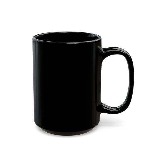 "Types of Shit" Black Ceramic Mug