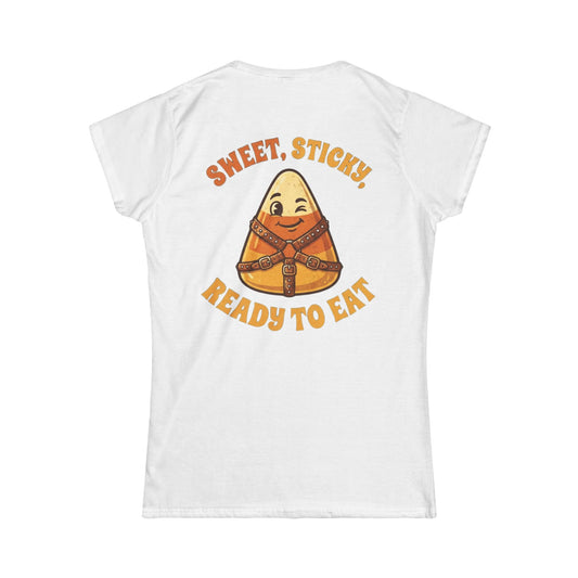 Color: White | Sweet Sticky Ready to Eat Women's Tee