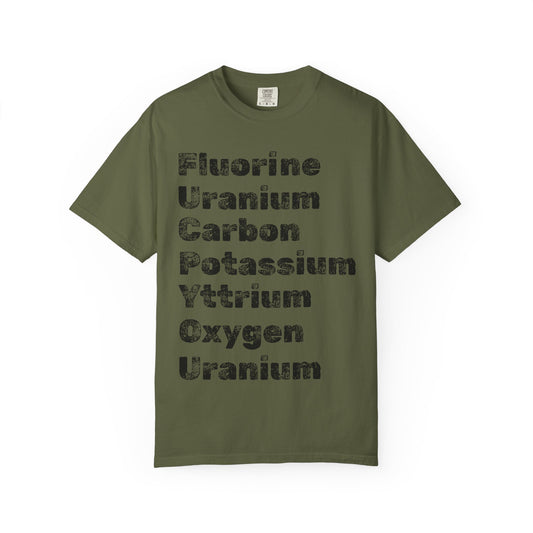 Color: Hemp | Periodic Salt Unisex Garment-Dyed T-shirt