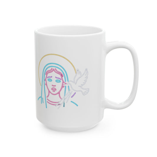 "Good Book Series MILF" White Ceramic Mug — Graphic