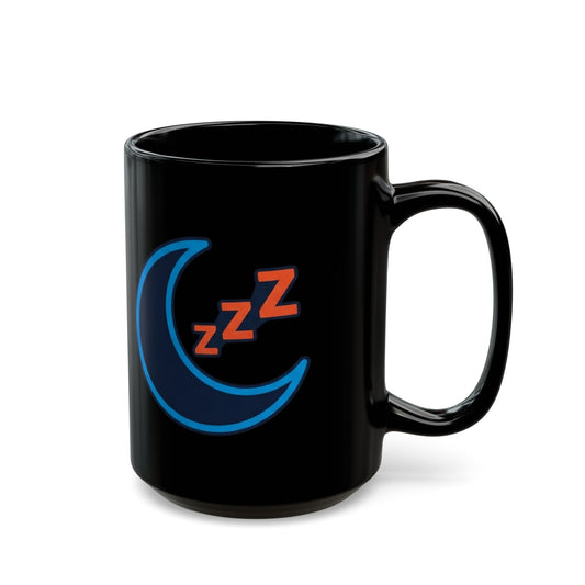 "I'm Great In Bed" Black Ceramic Mug — Graphic