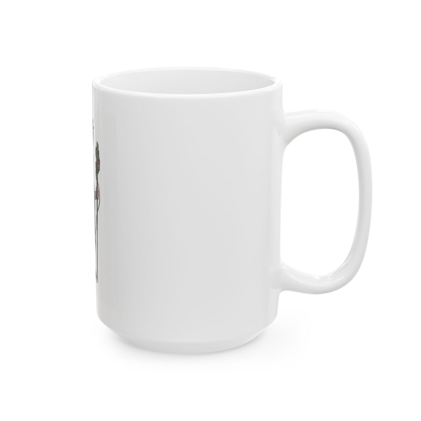 "Mystic" White Ceramic Mug