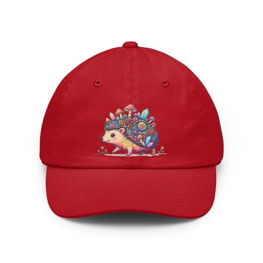 Color: Red | Hippy Hedgehog Dad Hat