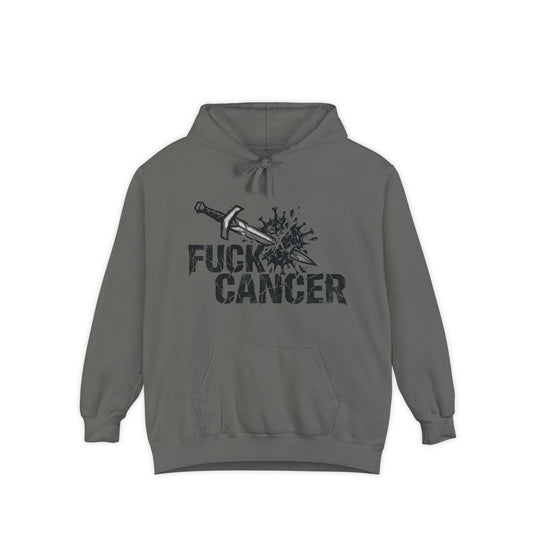 Color: Grey | Battle Mode Activated | Garment-Dyed Hoodie — AttitudeShirts