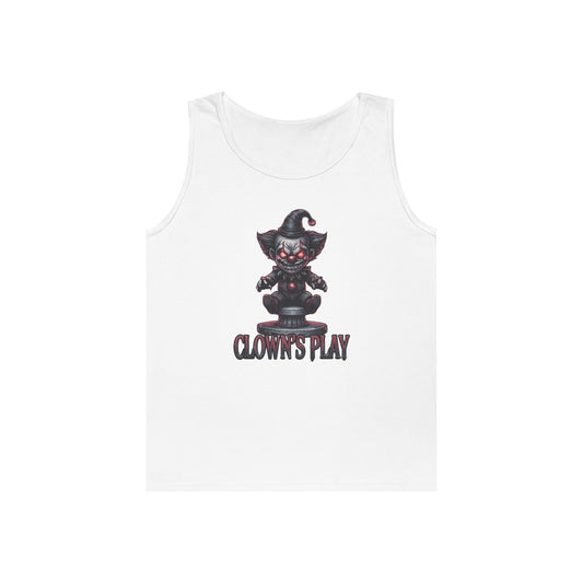 Color: White | Clown Play Tank Top