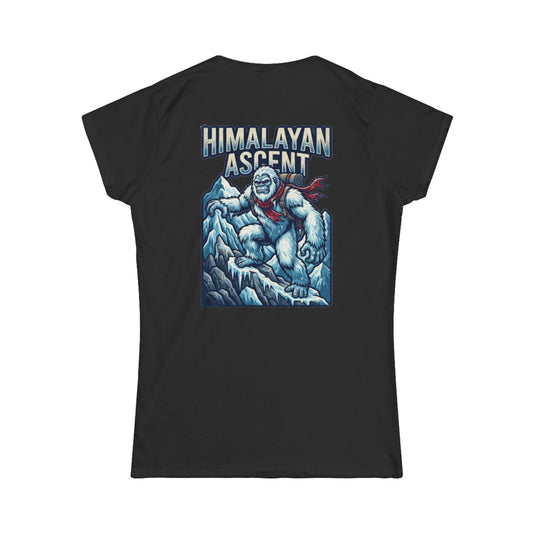 Color: Black | Yeti-Abominable Snowman (Himalayas) Women's Tee