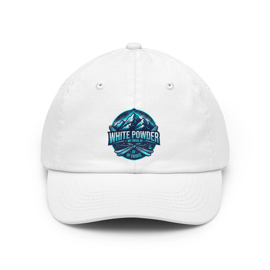 Color: White | Ski Drug of Choice Dad Hat