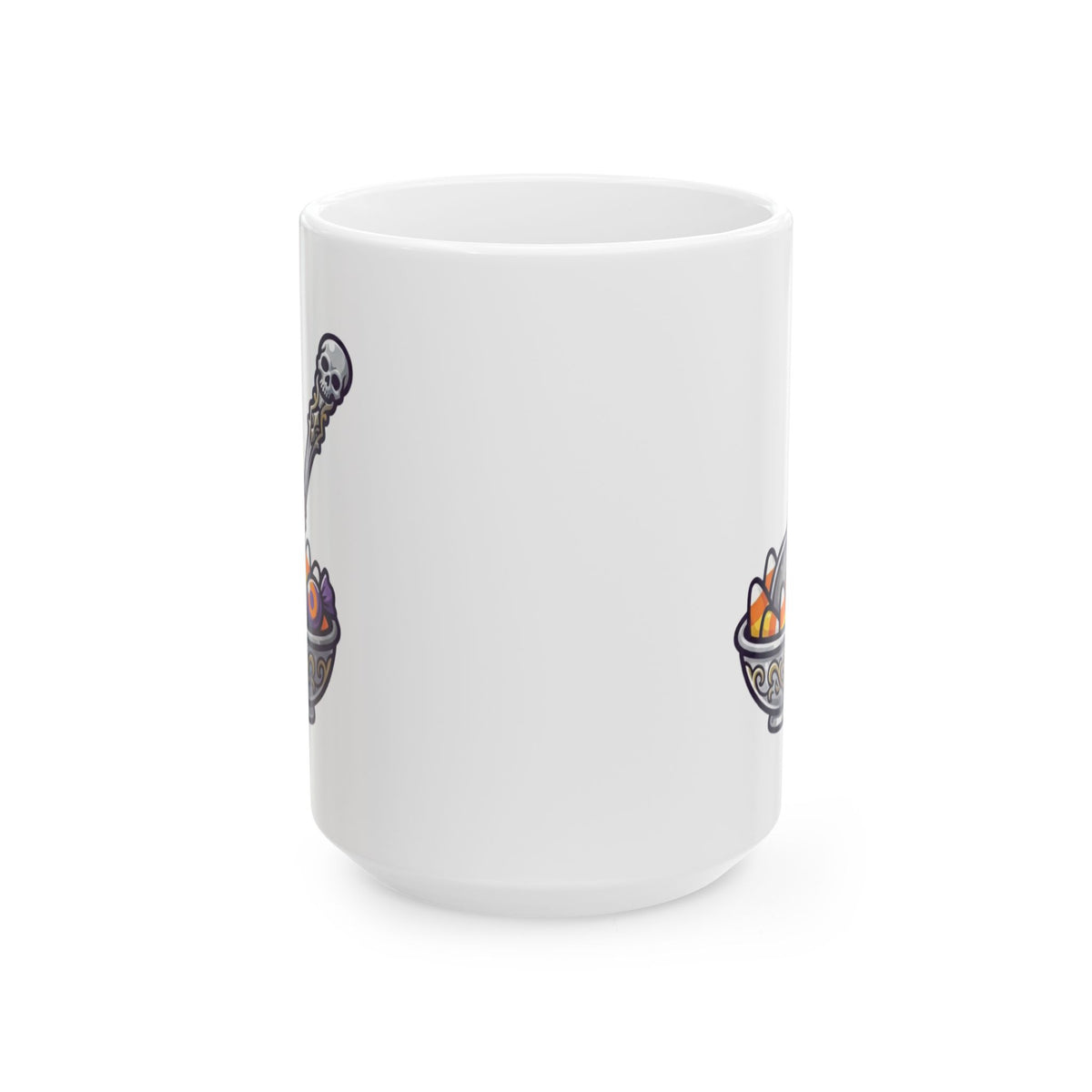 "This Is My Body" White Ceramic Mug — Graphic