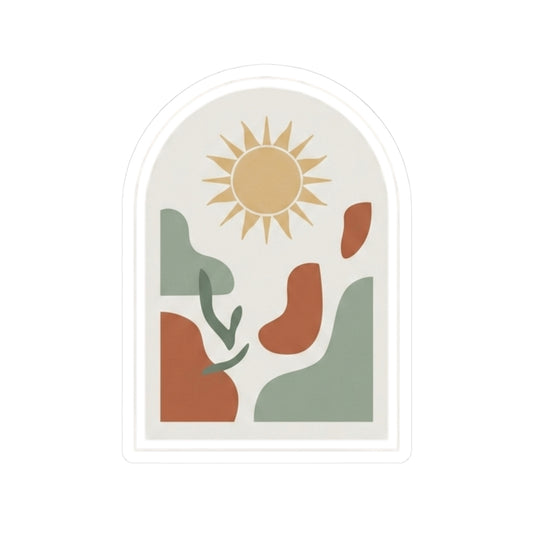 "Desert Sun" Sticker — Main