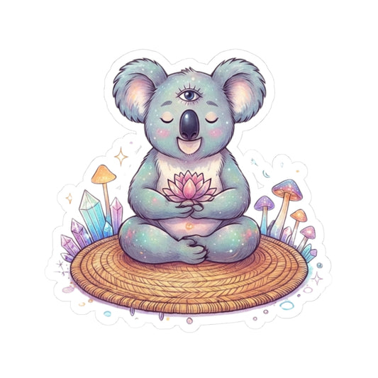"Hippy Koala" Sticker — Main