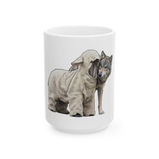 "Civilization Tolerated Religion" White Ceramic Mug