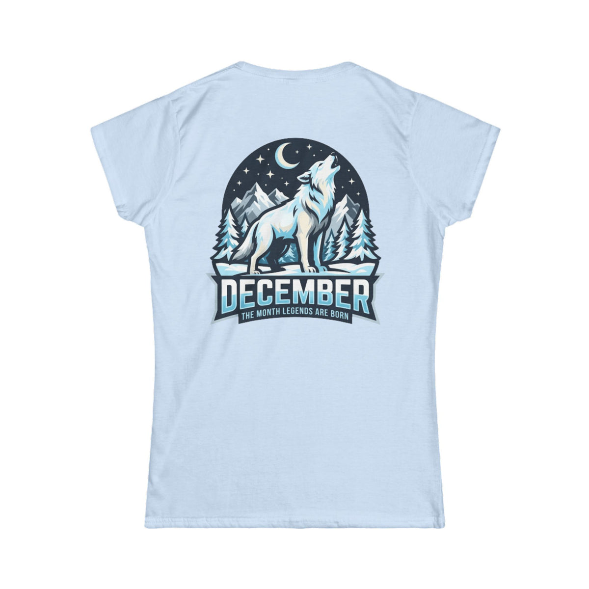 Color: Light Blue | December Legend Women's Tee