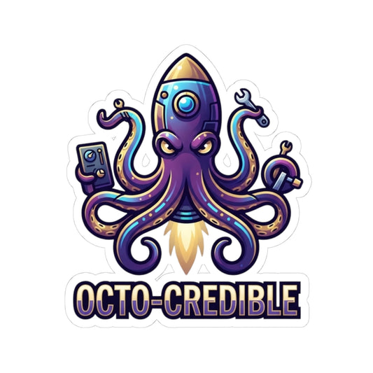 "Octo Credible" Sticker — Main