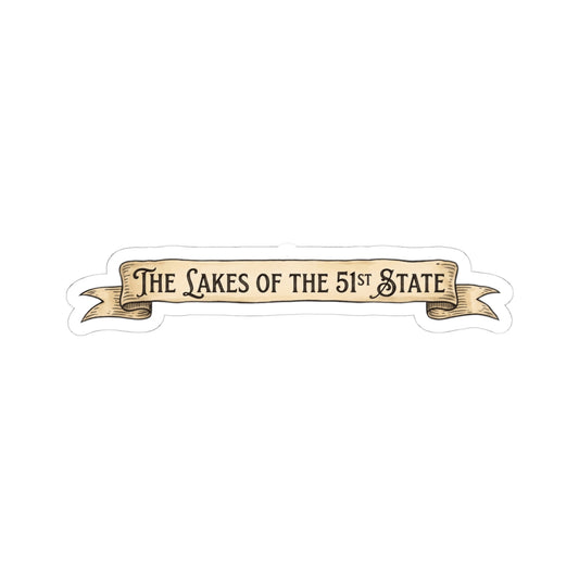 "51st State Great Lakes" Sticker