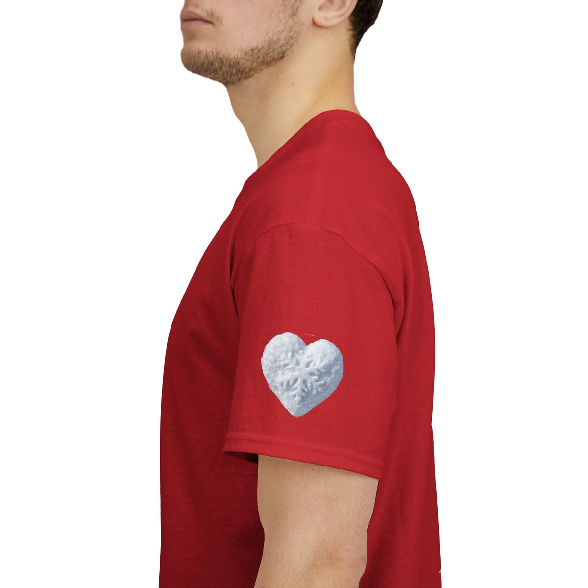 Color: Red | I Love Snow Premium Graphic Tee