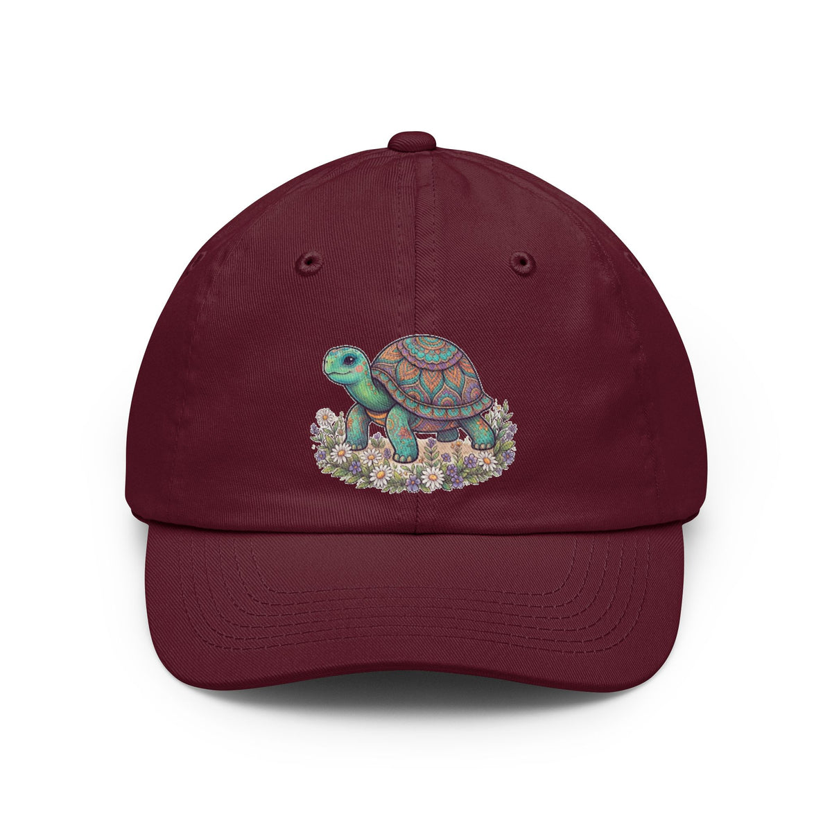 Color: Maroon | Hippy Turtle Dad Hat