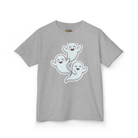 Color: Sport Grey | Ghosts Kids Tee