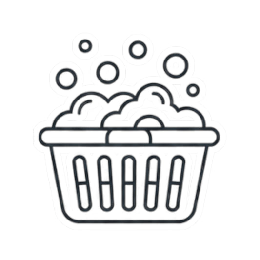 "Mental Health Day - Laundry Edition" Sticker