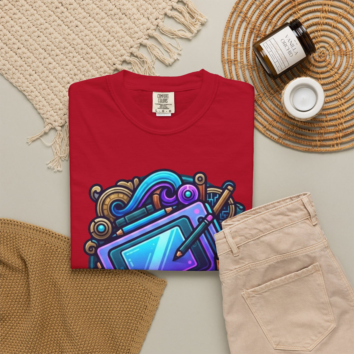 Creativity Unisex Garment-Dyed Tee