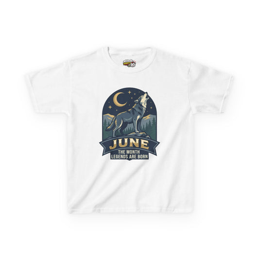 Color: White | June Legend Kids Tee
