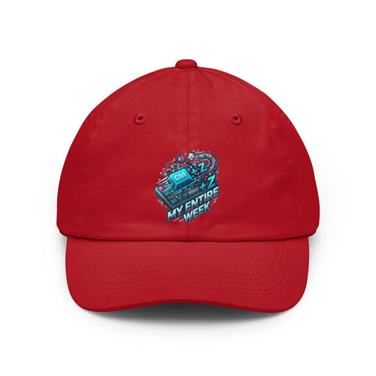 Color: Red | CTRL Z My Entire Week Dad Hat
