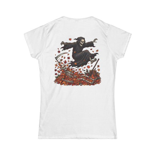 Color: White | Autumn Death Women's Tee
