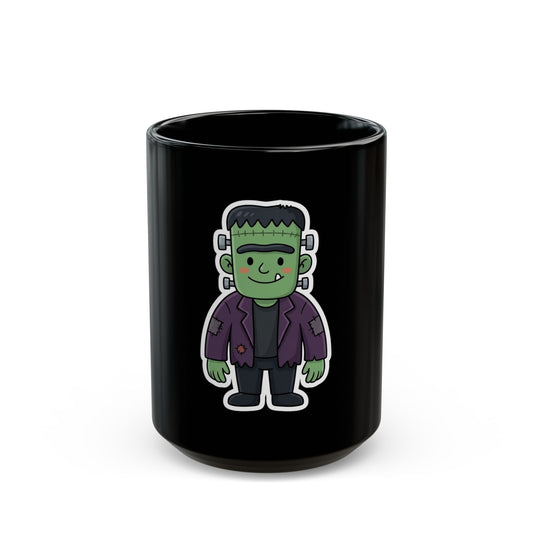 "Frankenstein" Black Ceramic Mug