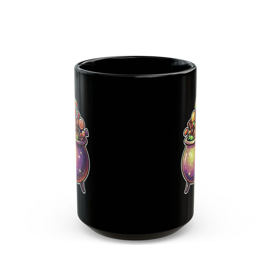"Witch Better Have My Candy" Black Ceramic Mug — Graphic