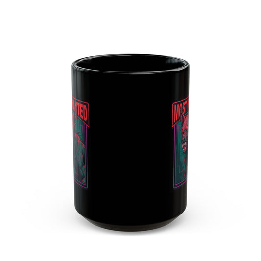"Chupacabra (Puerto Rico-Latin America)" Black Ceramic Mug
