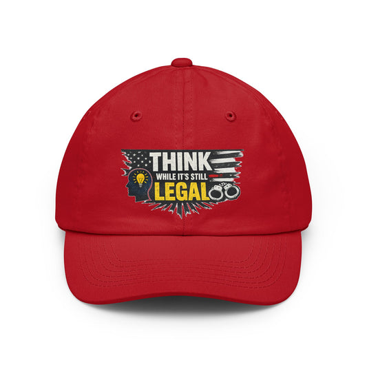 Color: Red | Think Dad Hat