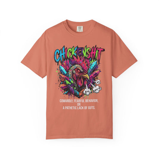 Color: Terracotta | Chickenshit Unisex Garment-Dyed Tee