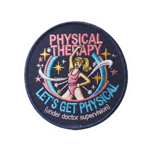 "Let's Get Physical" Sticker