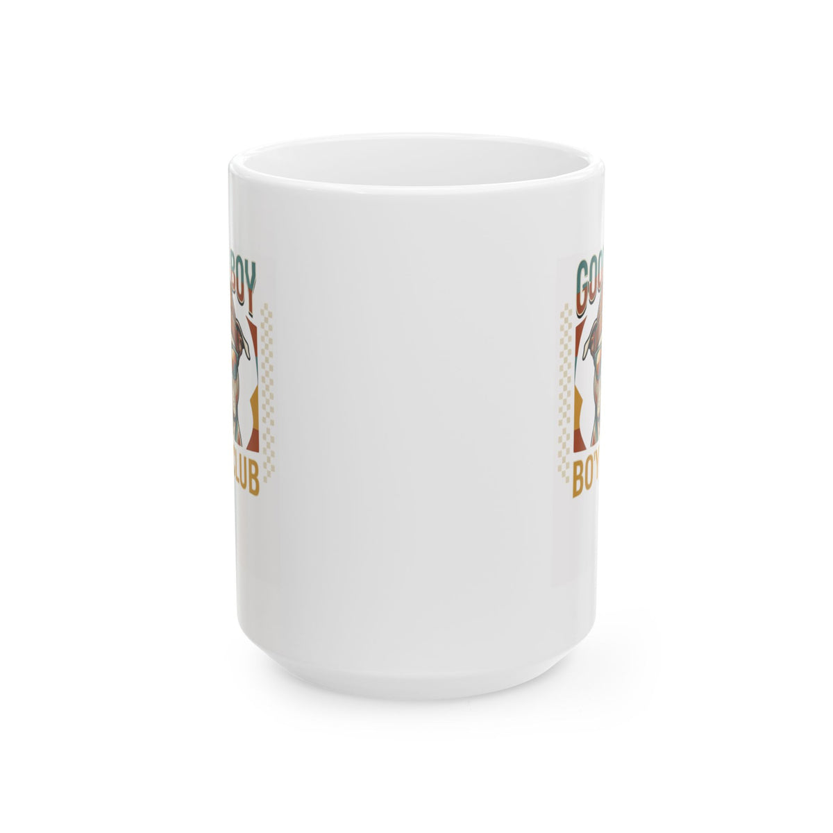 "Good Boy Bo'y Club" White Ceramic Mug