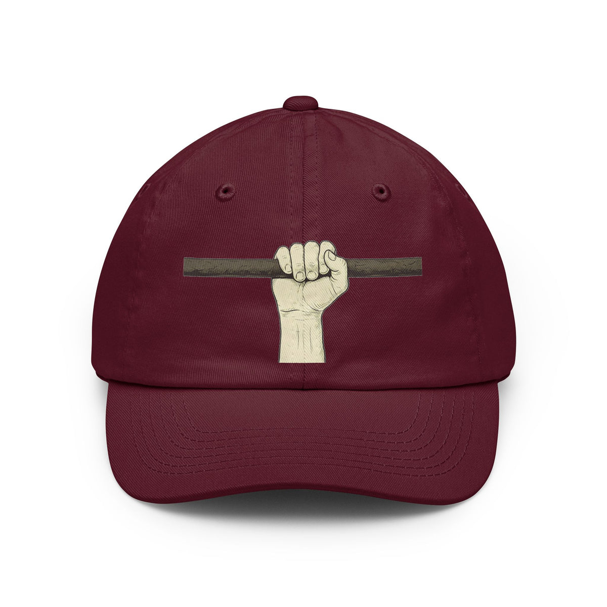 Color: Maroon | Hold to the Rod Dad Hat — -C