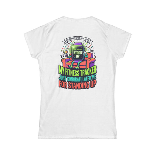 Color: White | The Bar Has Never Been Lower Women's Tee