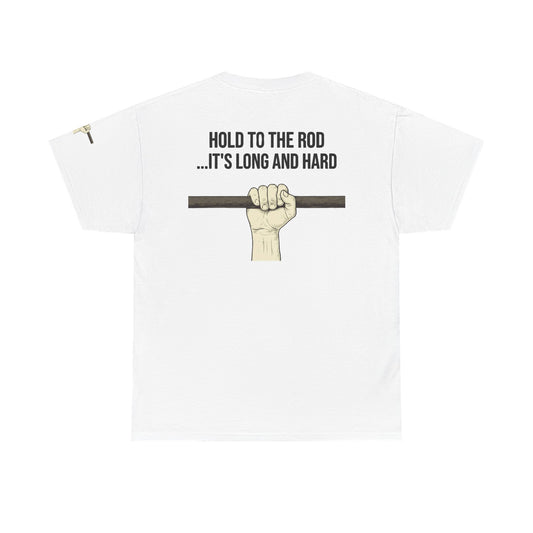 Color: White | Hold to the Rod Premium Graphic Tee